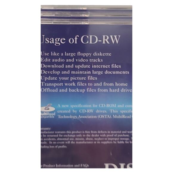 CD RW Disc 650MB 74 Min Bundle Of 3 - Picture 15 of 16